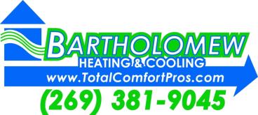 Bartholomew Heating & Cooling, Inc. 3025 Emerald Drive Kalamazoo, MI 49001 - Phone: (269) 381-9045